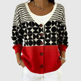 Laine - Comfortabele Gebreide Cardigan met Knopen
