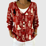 Talvi - Comfortabele gebreide cardigan met knoopsluiting