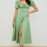 Aviana - Puffmouw Bloom-jurk