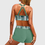 Charlotte | Gestreepte High-Waist-Bikini