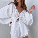 Ingrid | Set met Volants en Shorts