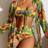 Johanna | Bikini met Bloemenrok
