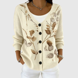Tellervo - Comfortabele Knop Cardigan