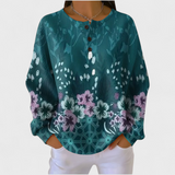 Ritva | Bloemenpatroon Hoodie