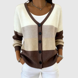 Marja - Comfortabele brei cardigan