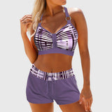 Charlotte | Gestreepte High-Waist-Bikini
