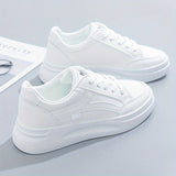 Nina | Stijlvolle witte sneakers met licht comfort